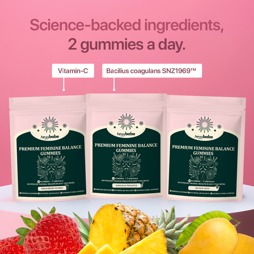 Heyybabe Feminine Balance Gummies
