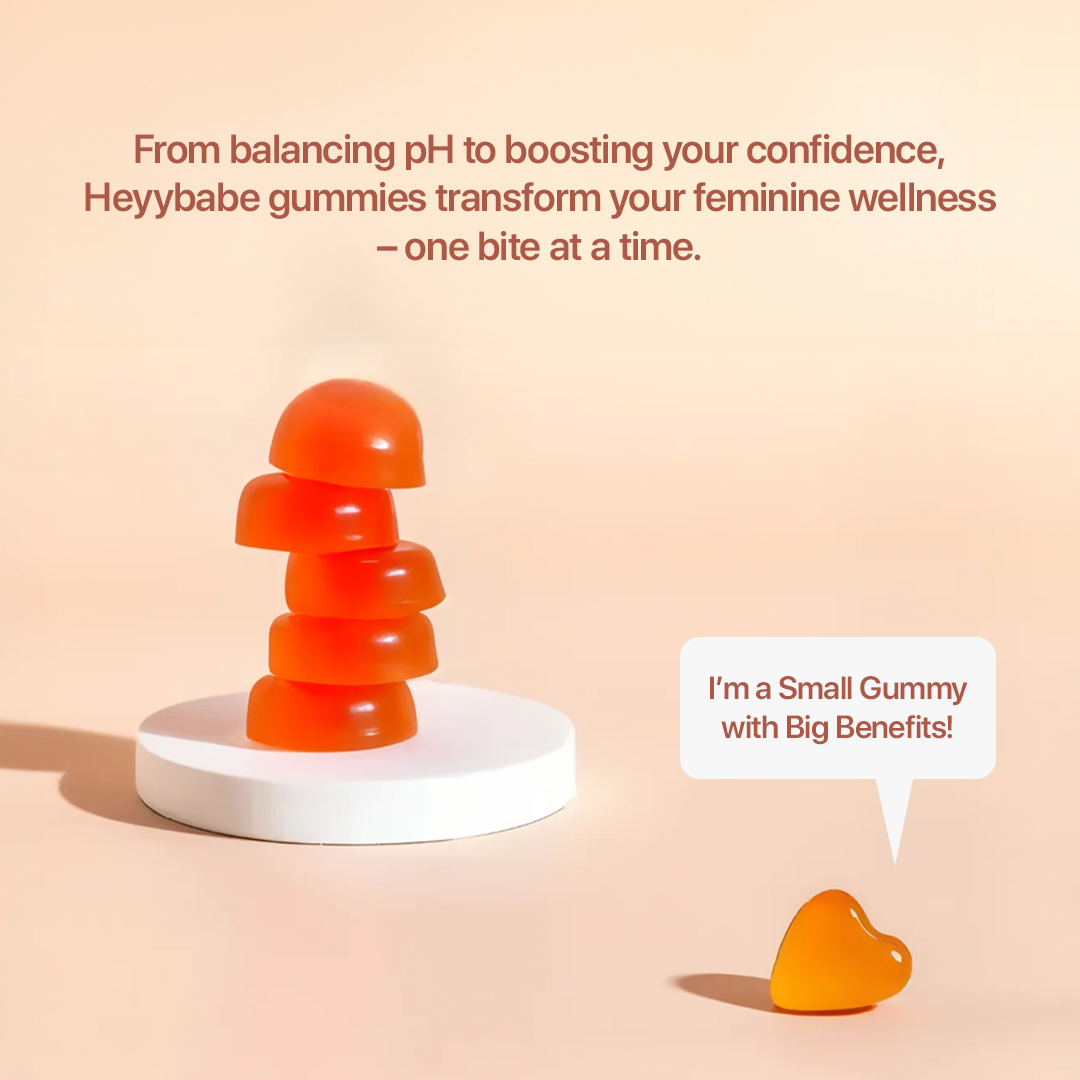 Heyybabe Feminine Balance Gummies