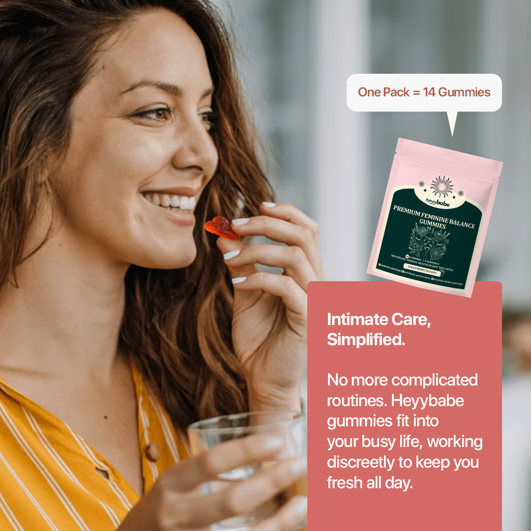 Heyybabe Feminine Balance Gummies