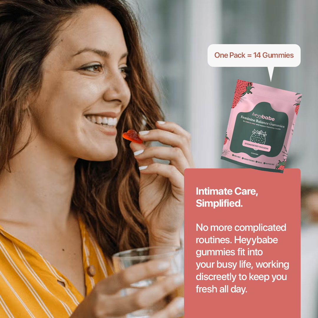 Heyybabe Feminine Balance Gummies
