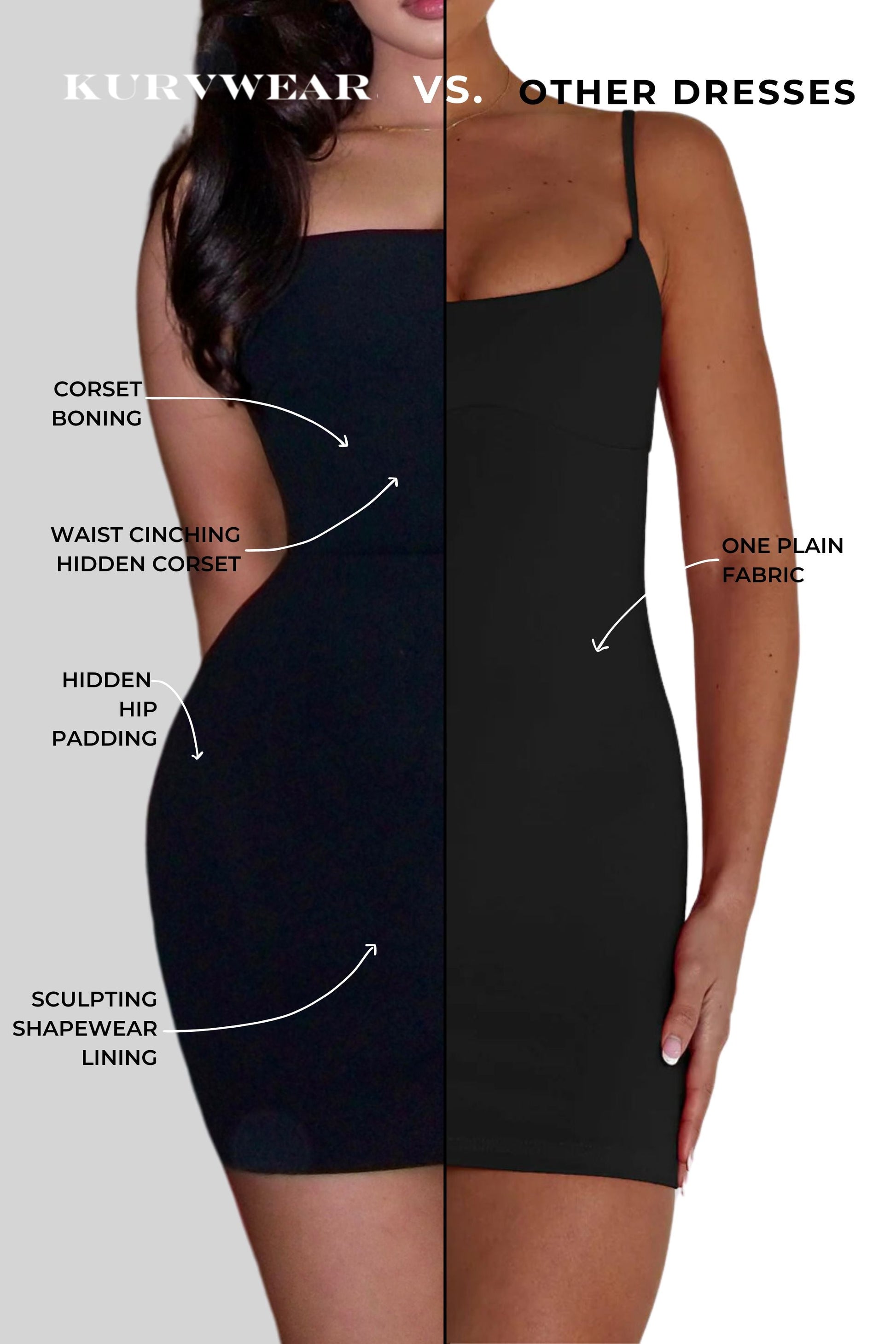 Shapewear Sculpting Dress