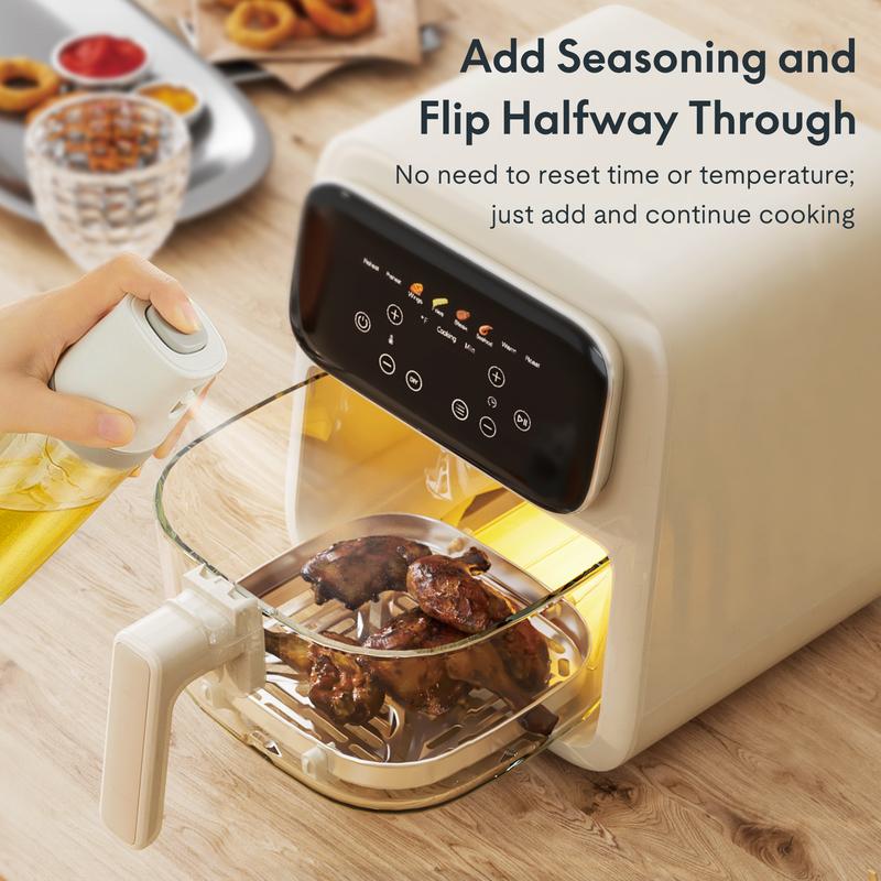 4.2QT Glass Air Fryer